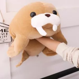 software dos desenhos animados para baixo algodao morsa selo filhote de cachorro Pelúcia Rwby algodáo boneca de brinquedo de pelúcia novo 6.5 polegadas