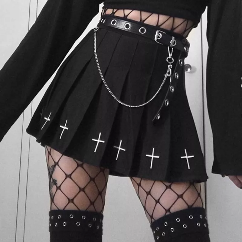 suchcute saias femininas plissadas modis gotico a linha mini saia primavera Jaqueta Attack on Titan Shingeki no Kyojin Verão roupas femininas anime raposa impresso cruz fita feminina lolita meninas camiseta harajuku primavera preto saia superior hoodies