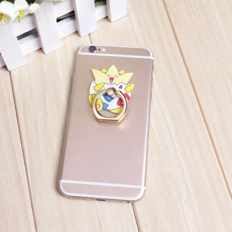 suporte anel dedo para celular anime pokemon 4583 Suporte p/ celular New Dragonfly Phone Stand Holder 360 Degree Plated Finger Ring Mobile Phone Smartphone Stand Holder For iPhone iPad Xiaomi BA362