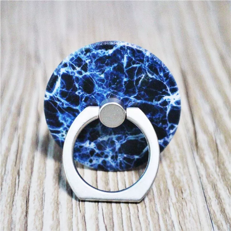 suporte anel dedo para celular ceramica azul Suporte Anel Dedo Para Celular Coração Pixel 5859
