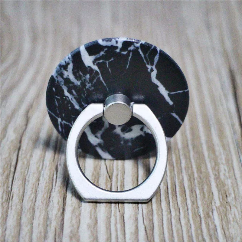 suporte anel dedo para celular ceramica preta Suporte Anel Dedo Para Celular Metal Fosco Azul
