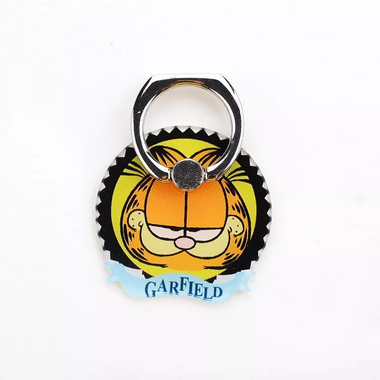 suporte anel dedo para celular garfield Suporte Anel Dedo Para Celular Estrela Mario Pixel 5859