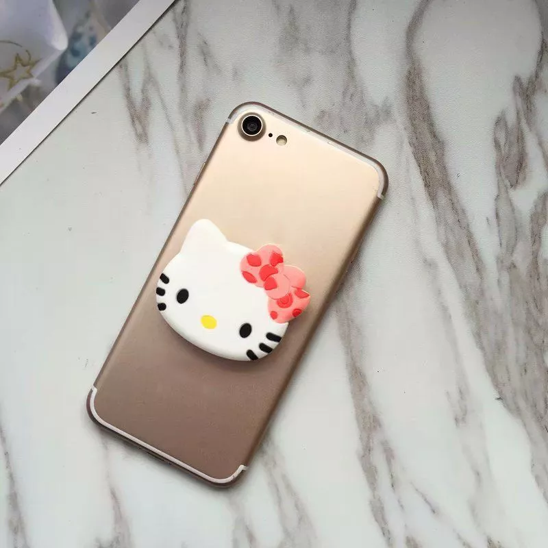 suporte anel dedo para celular hello kitty Suporte Anel Dedo Para Celular Panda