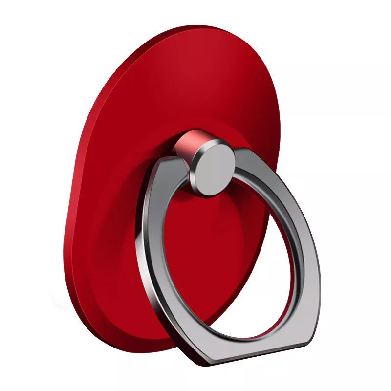 suporte anel dedo para celular metal fosco vermelho Suporte Anel Dedo Para Celular Coração Pixel 5859