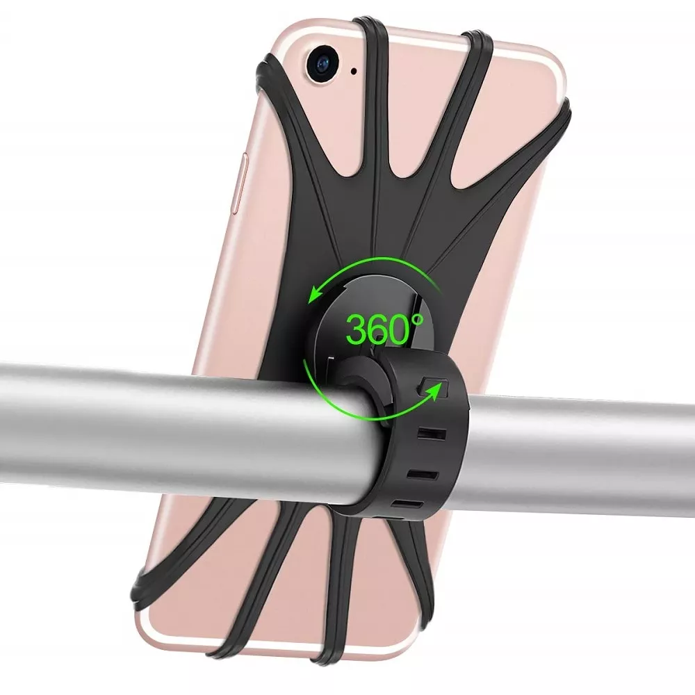 suporte de telefone de bicicleta para iphone suporte de silicone para celular iphone Novo anel de dedo do telefone móvel smartphone suporte para o iphone x 8 7 6 plus 5S telefone inteligente ipad mp3 carro montar suporte para samsung