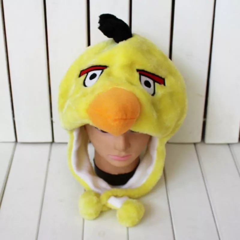 touca angry birds amarelo Touca Doninha