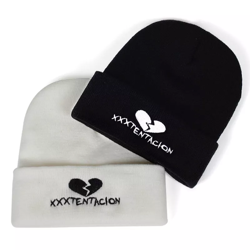 touca cantor de hip hop xxxtentacion bordado malha chapeu do inverno do Óculos Anime Persona 5 Ren Amamiya Futaba Sakura Herói Kurusu Óculos Akira Cosplay Costumes Acessórios Eyewear