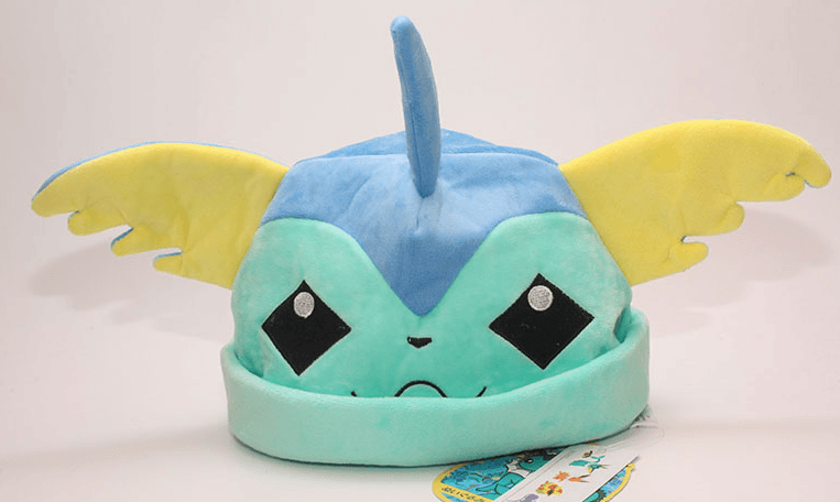 Touca Cosplay  Anime Pokemon Vaporeon Pelúcia