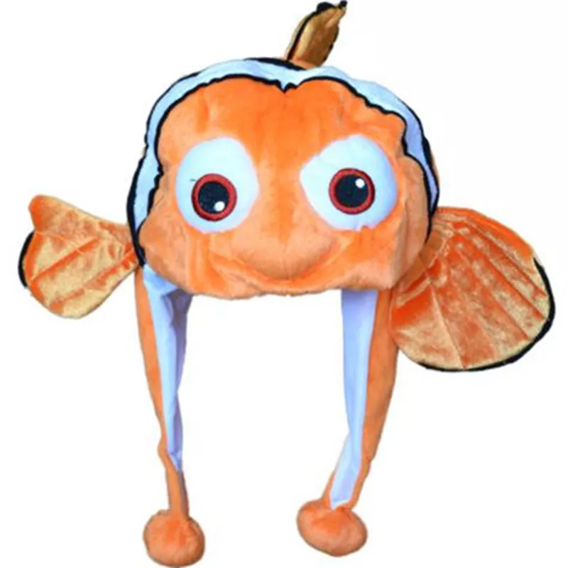 touca procurando nemo desenhos animados anime pelucia laranja peixe nemo Cão gato gatinho animal de estimação teaser sisal corda tecer bolas jogar mascar captura brinquedo chocalho scratch catch diversão brinquedos palha gato animal de estimação corda bola