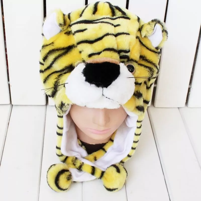 Touca Tigre Amarelo