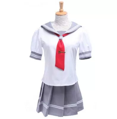 traje cosplay uniforme anime love live takami Pantufa Adulto I Love U Eu Amo Você