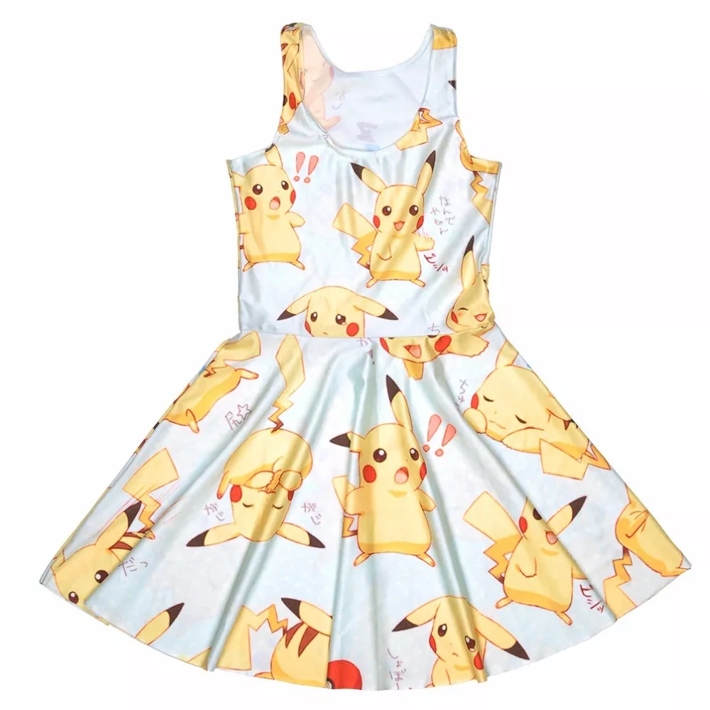 vestido pokemon pikachu moda feminina estilo verao vestido pikachu Good Omens é renovado para 2ª temporada no Amazon Prime.