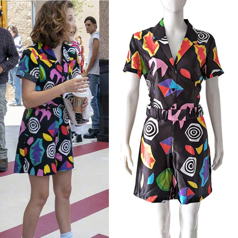 vestido stranger things onze temporada 3 cosplay macacao traje halloween mulheres Moletom Overwatch Game roupas jogo dva hoodie cosplay traje d. va adulto casaco de beisebol d. va jaqueta feminina cosplay moletons finos para homens