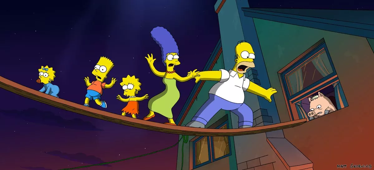 image 44 14 anos atrás, filme de Os Simpsons era lançado nos cinemas.
