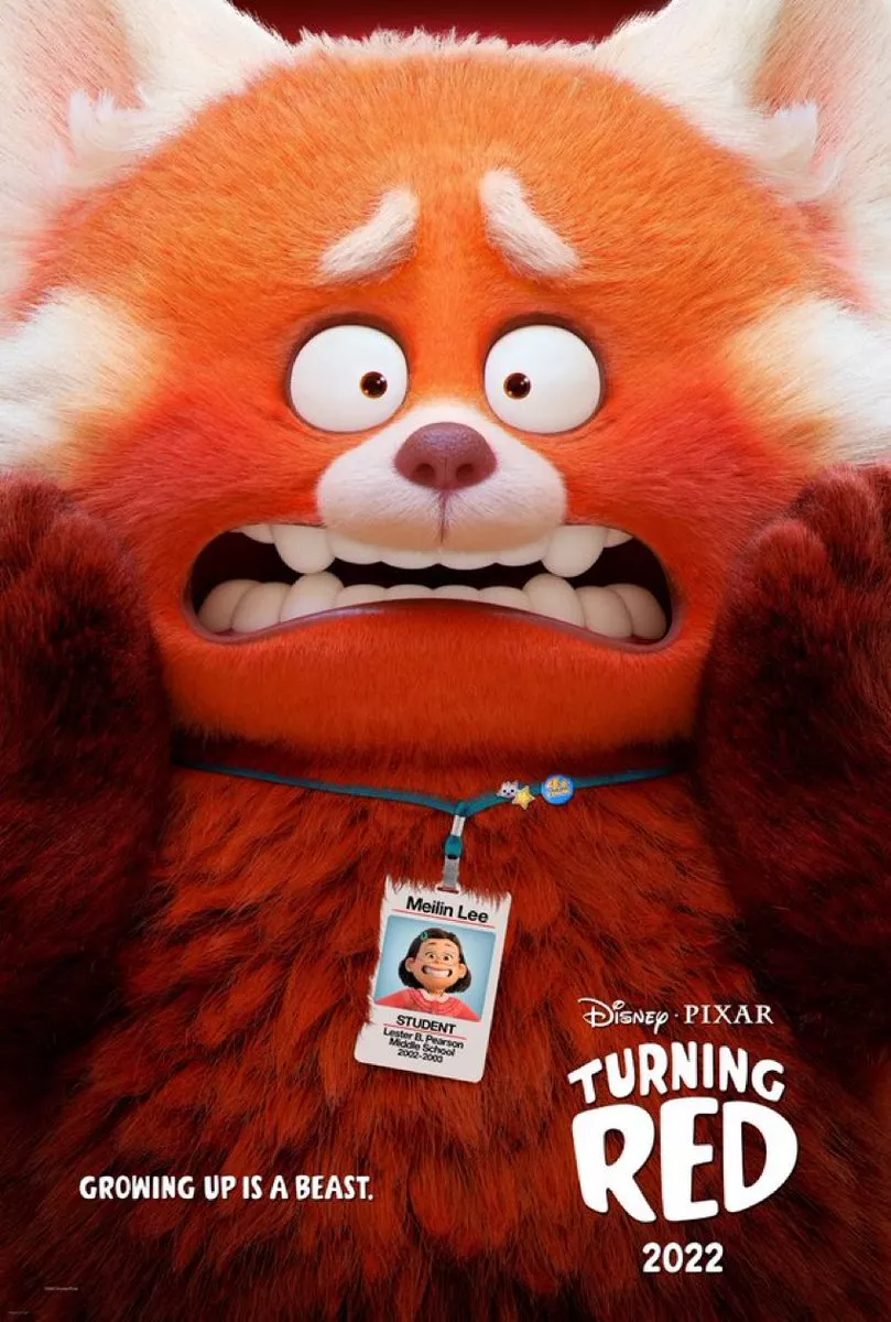 image 7 2 Divulgado 1º poster para Turning Red, próximo longa da Disney Pixar.