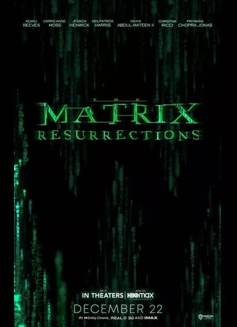 image 341fc1d8 9856 4c8b a61e 451fccf96678 1º trailer de Matrix 4 deverá sair nessa quinta.