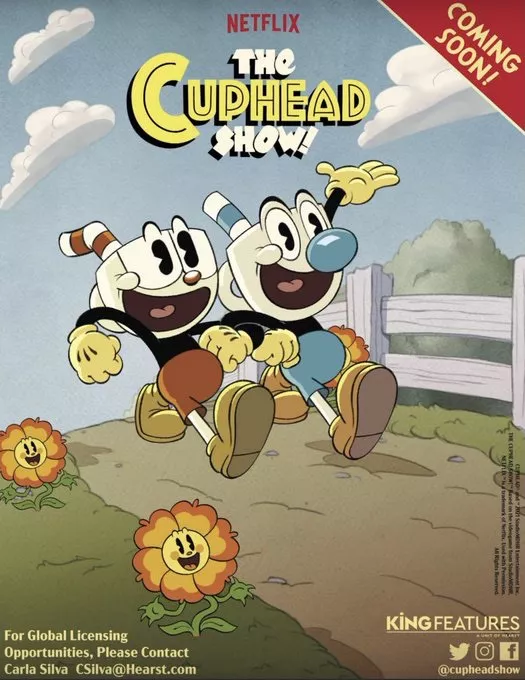 image 7d067660 869e 43c4 9316 06edfd5ee812 Divulgado novo pôster para Cuphead da Netflix.