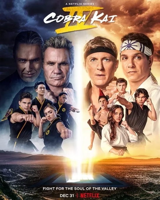 image fa5fb1c2 8759 4312 98c6 31755466bb41 Divulgado pôster para 4ª temporada de Cobra Kai.