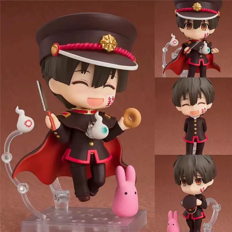 Action Figure Nendoroid Anime Toilet-bound Hanako-kun yugi amane #1341 figura de ação modelo brinquedo são levi estatueta bonito brinquedos rosto mudança montagem 10cm 1