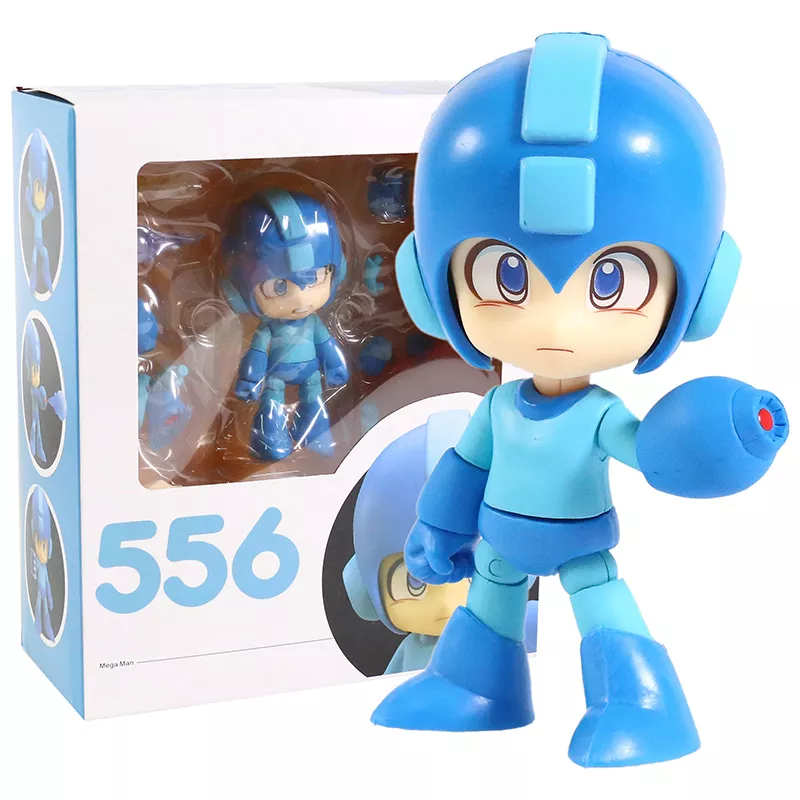 Action Figure Nendoroid Rockman mega man 556 pvc figura de ação collectible modelo brinquedo 1