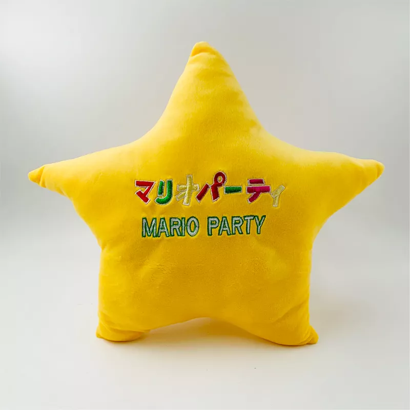 Pelúcia Super Mario 30cm estrelas amarelas minúsculo chaveiro pelúcia cinco estrelas modelo pentagrama pelúcia boneca brinquedos para crianças presente 2