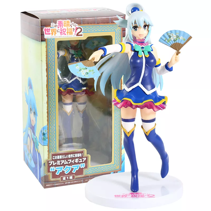 Action Figure Konosuba Acqua Boneco colecionável aquático em escala 1/7 de pvc, modelo colecionável de pvc 1