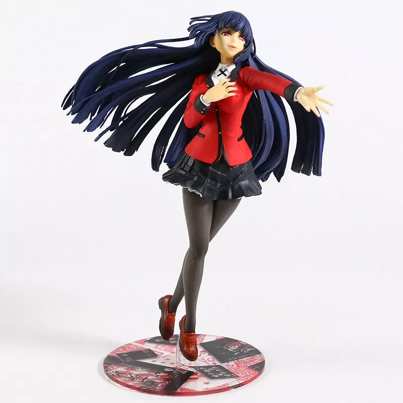 1136308682 Action Figure Anime Kakegurui, sabami yumeko 1/8, modelo em escala