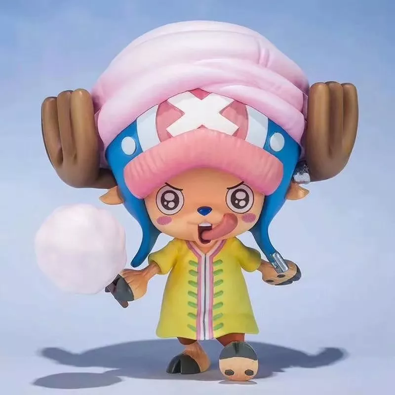 1145441601 Action Figure Anime One Piece tony chopper 6cm, figura de ação de algodão com caixa