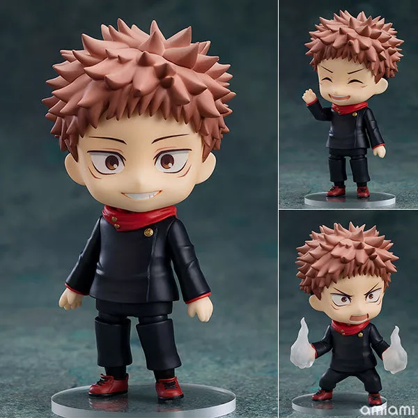 Action Figure Nendoroid Anime 10cm jujutsu kaisen itadori yuji q versão 1479 figura de ação coleção brinquedos presente natal com caixa 1