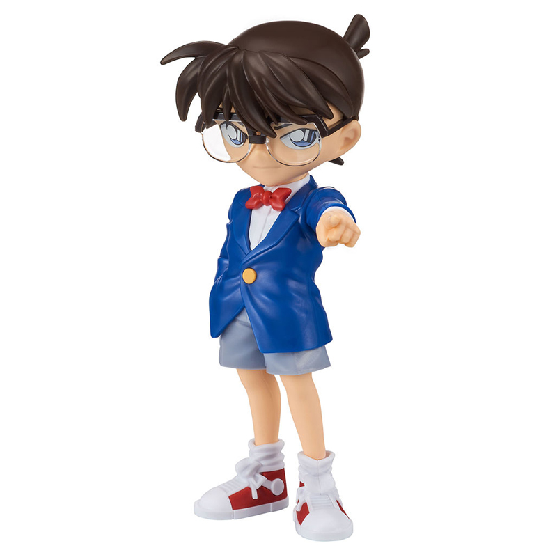 Action Figure Anime Detective Conan Figuras de ação colecionáveis do anime conan eg, 10cm, bandai, grau de entrada, conan, edog, awa, modelo de brinquedo, brinquedos para anime 2