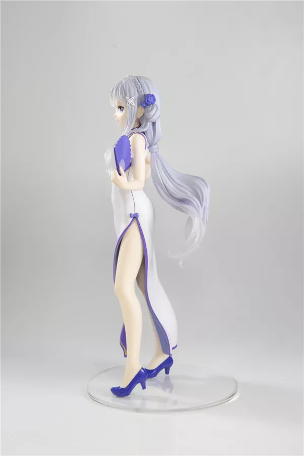 1202315194 Action Figure Anime Re Zero Starting Life in a New World vestido de alemanha dragão Coleção de bonecos de pvc, modelo de brinquedos para presente