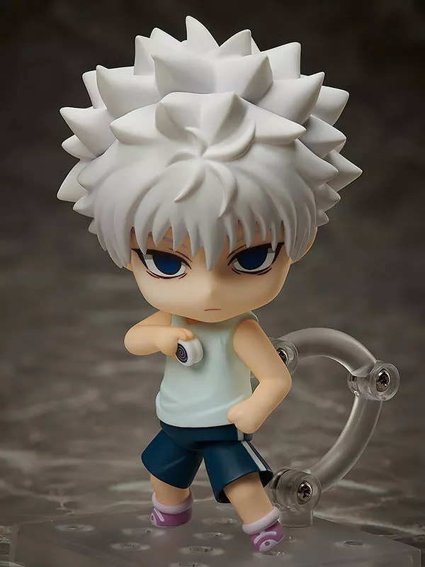 1271162796 Action Figure Nendoroid Anime 10cm killua zoldyck hunter × hunter hunter hunter x hunter 1184 figura de ação brinquedos coleção presente natal boneca com caixa