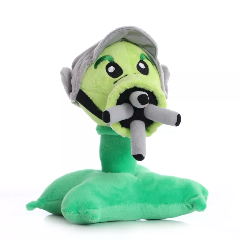 1273475256 Pelúcia Plants vs Zombies peashooter, brinquedos macios de pelúcia pvz para crianças, presentes para crianças, 1 peça