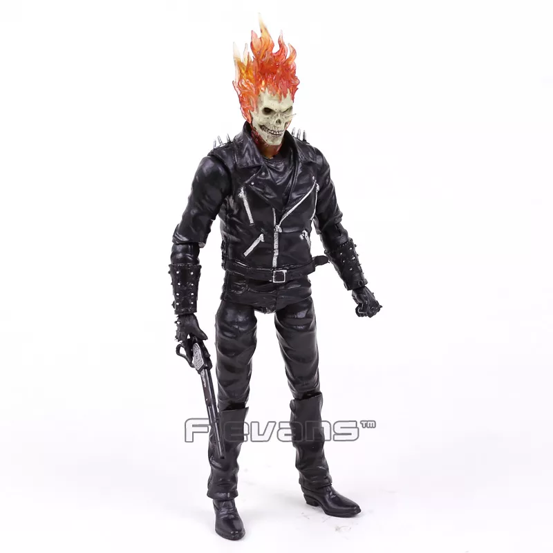 Action Figure Marvel Motoqueiro Fantasma Ghost Rider johnny blaze pvc figura de ação collectible modelo brinquedo 2