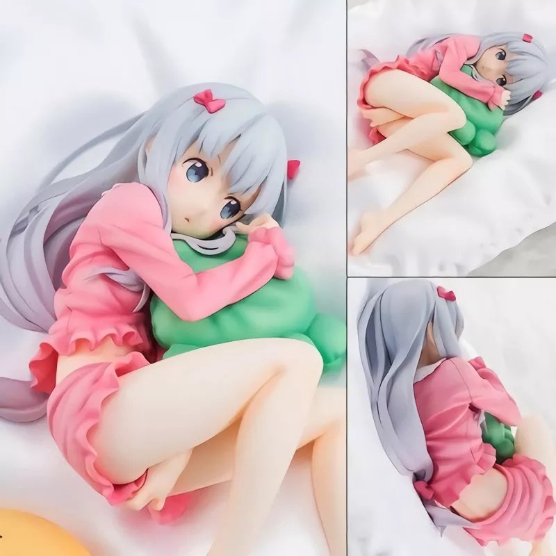 129057486 Action Figure Anime 15cm Eromanga sensei izumi sagiri figura de ação anime boneca pvc coleção modelo brinquedo para amigos presente