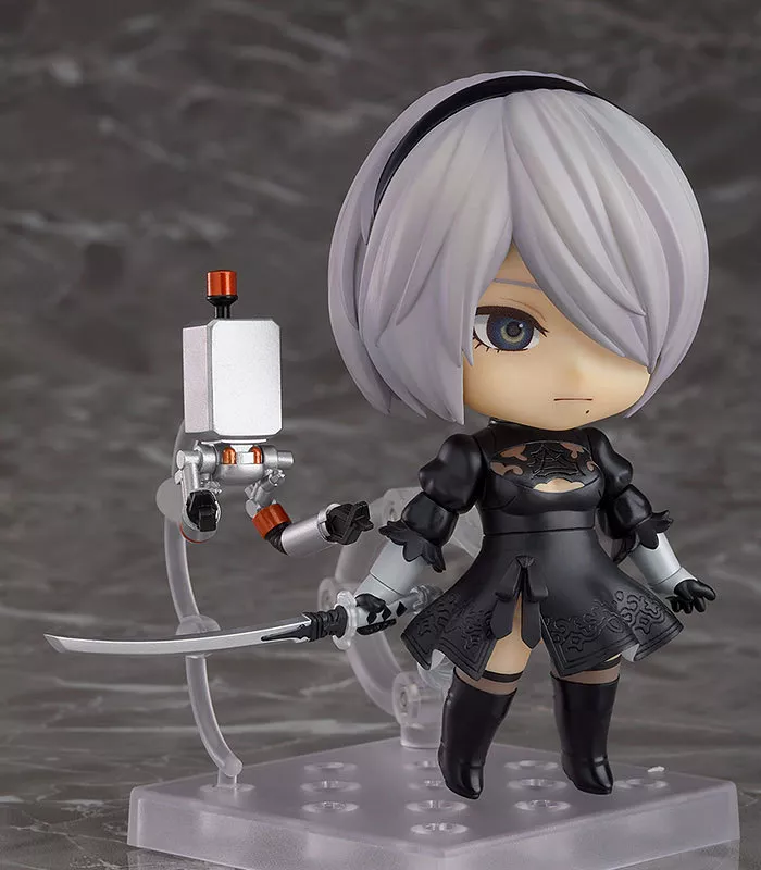 1301397667 Action Figure Nendoroid Anime 10cm nier automata nier automata 2b yorha no.2 tipo b figura de ação brinquedos coleção boneca presente de natal com caixa