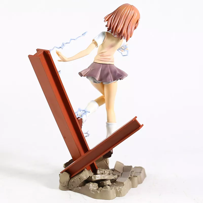 Action Figure Anime A Certain Scientific Railgun misaka mikoto 1/7 escala figura de pvc modelo colecionável 1