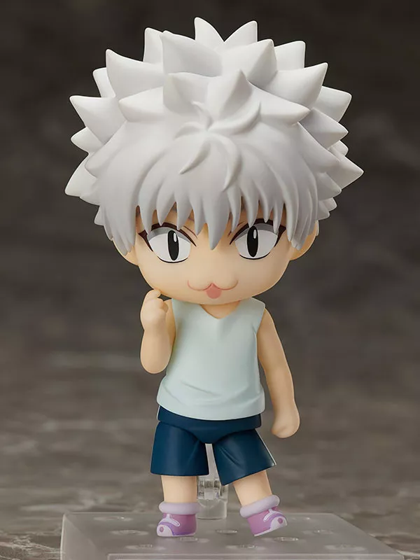 Action Figure Nendoroid Anime 10cm killua zoldyck hunter × hunter hunter hunter x hunter 1184 figura de ação brinquedos coleção presente natal boneca com caixa 2