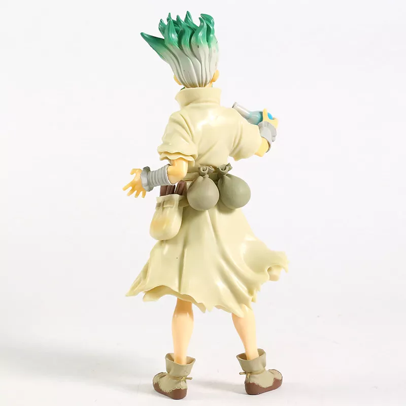 1329566172 Action Figure Dr. Stone colecionável senku ishigami, em pvc, modelo de brinquedo