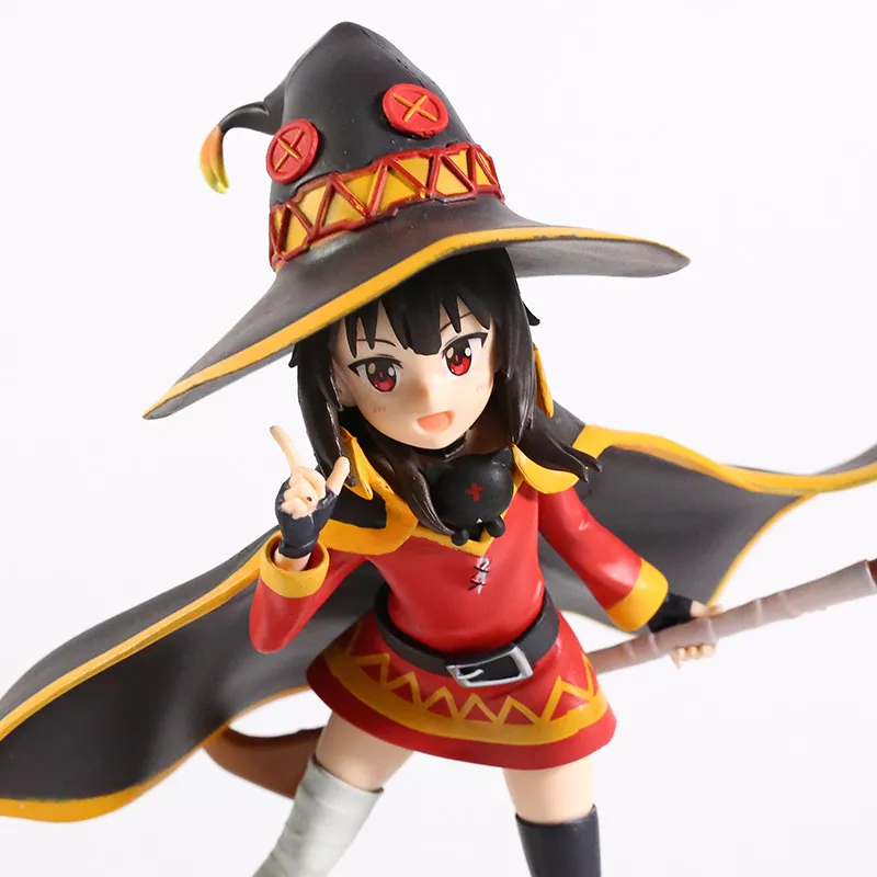 1340152301 Action Figure Anime Konosuba! Legend of crimson megumin pvc figura collectible modelo de brinquedo