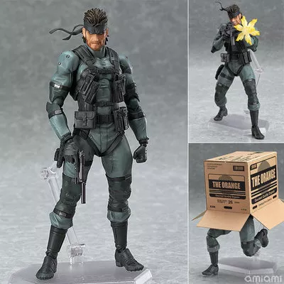 1341094405 Action Figure 243 metal gear solid 2 filhos da liberdade 15cm cobra pvc figura de ação collectible modelo brinquedo