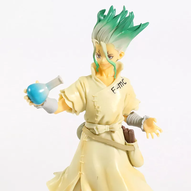 1356456334 Action Figure Dr. Stone colecionável senku ishigami, em pvc, modelo de brinquedo