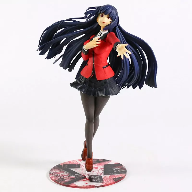 1364244817 Action Figure Anime Kakegurui, sabami yumeko 1/8, modelo em escala