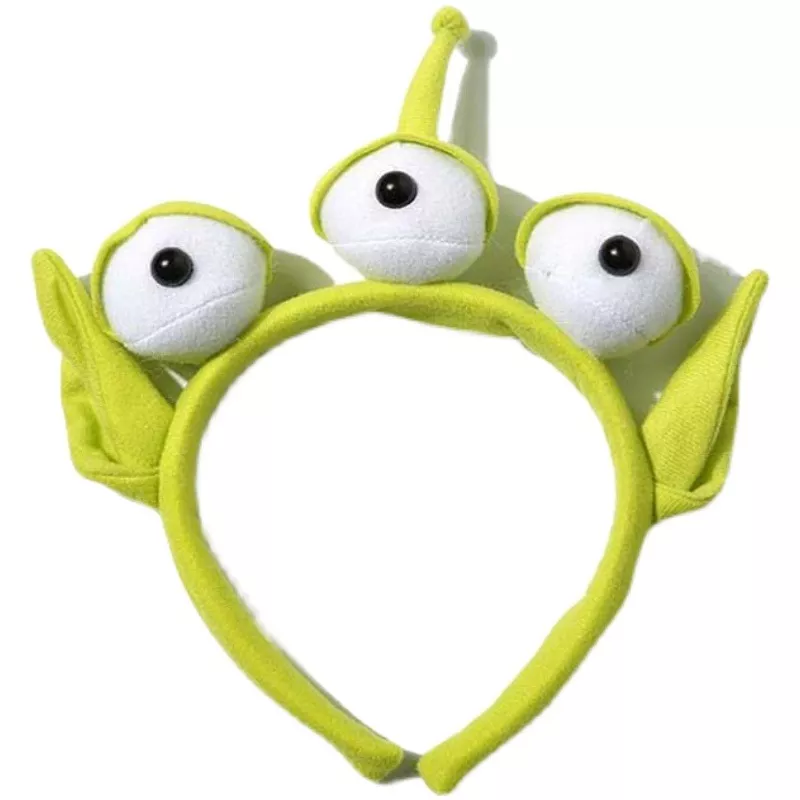 Tiara Disney pixar brinquedo história alienígena bandana stretchy plushy acessórios de cabelo anime figura cosplay alienígena cabelo banda crianças presente 1