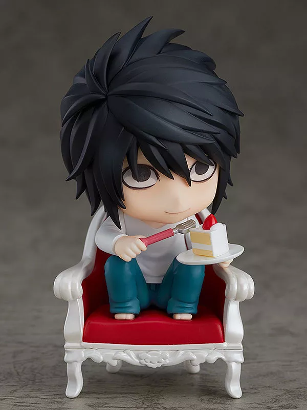 1394897642 Action Figure Nendoroid Anime 10cm death note l lawliet 1200 figura de ação coleção brinquedos presente natal com caixa