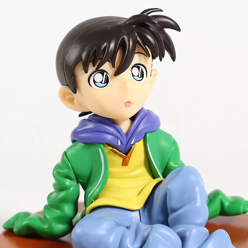 1412095405 Action Figure Anime Detective Conan Boneco colecionável de pvc, boneco em escala de 1/8 da conan kudoo shinichi edoawa konan