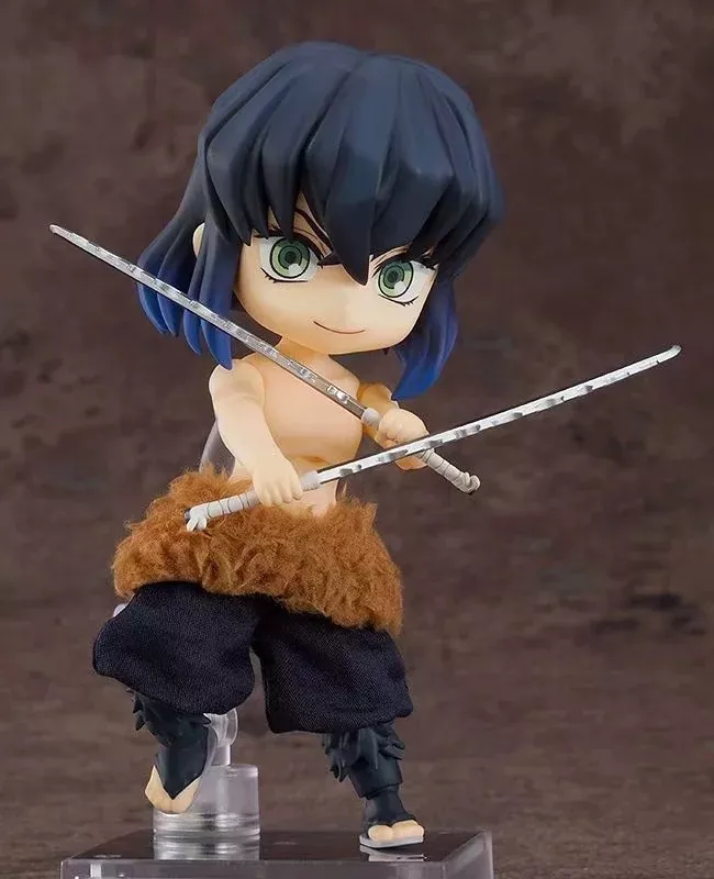 1431851228 Action Figure Nendoroid Anime 10cm demon slayer hashibira inosuke 1361 figura de ação brinquedos coleção boneca presente natal com caixa