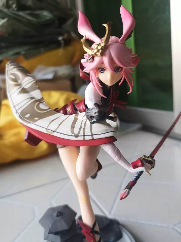 Action Figure Anime game honkai impact 3rd sakura yae herético miko, figura de ação das meninas sexy brinquedos para crianças estátua t30 2