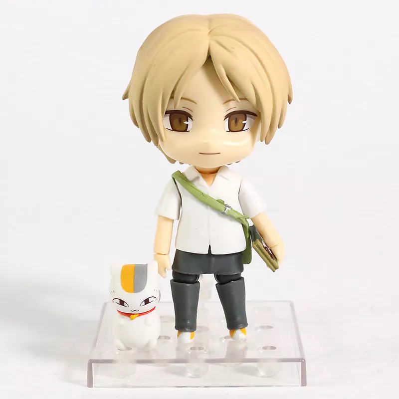 1442425754 Action Figure Nendoroid Anime Natsume yuujinchou Boneco colecionável de pvc, ideal para coleção de amigos, takashi, natural e nyanko sensei