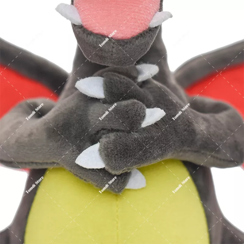 Em promoção! A Takara Tomy 24cm Pokemon Shiny Charizard De Pelúcia Preto  Dragão De Pelúcia Cartoon Macio Boneca De Presente Das Crianças